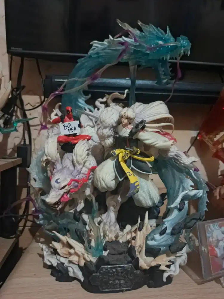 Statue Inuyasha Sesshomaru Perfect HZ Studio Design Recast LED