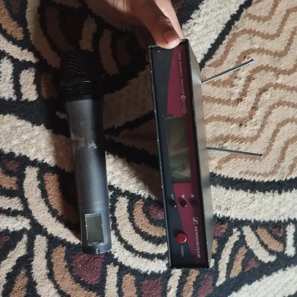 Set mic wireless sennheiser ew100 G2