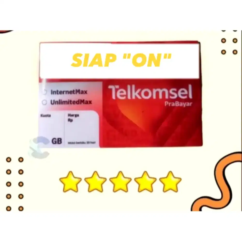 SUDAH REGISTRASI AKTIF TINGAL PAKAI KARTU PERDANA TELKOMSEL SIMPATI XL