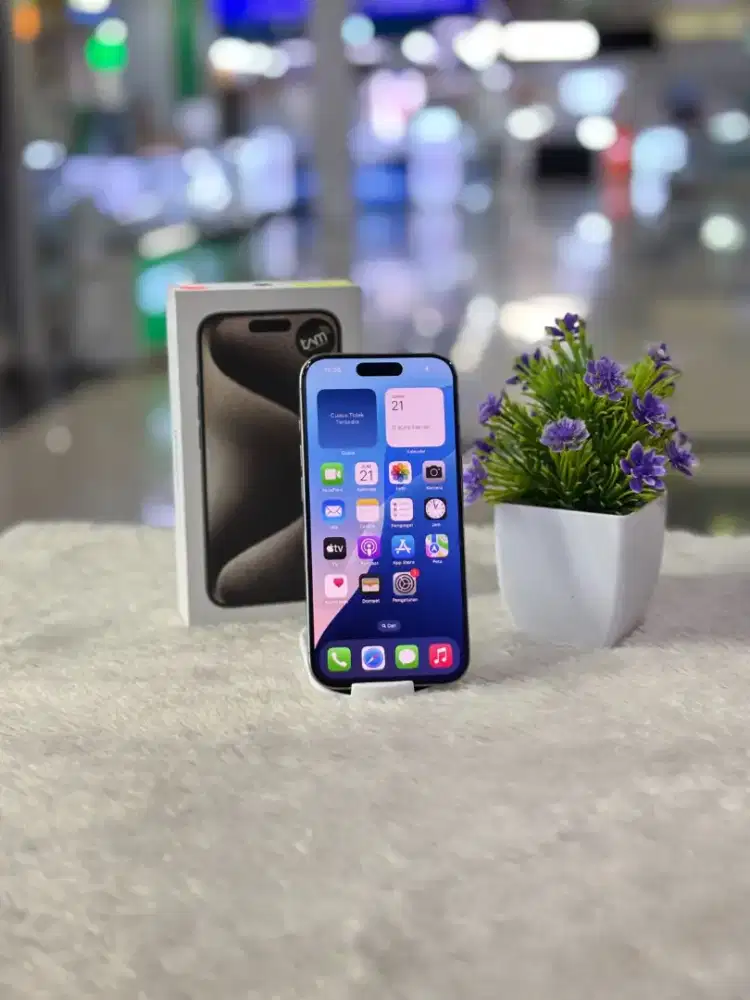 IPHONE 15 PRO 128 SECOND IBOX FULLSET