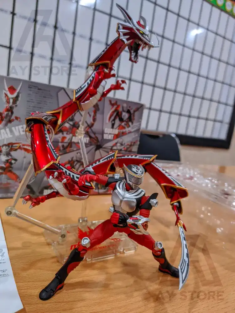 SHF SHFiguarts Kamen rider ryuki & Dragreder original Bandai