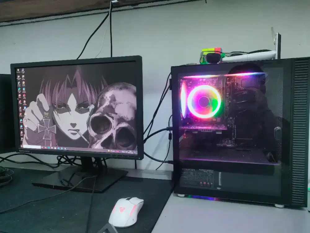 PC GAMING FULLSET I3 GEN 7 DDR4 + VGA RADEON R7 250 DDR5