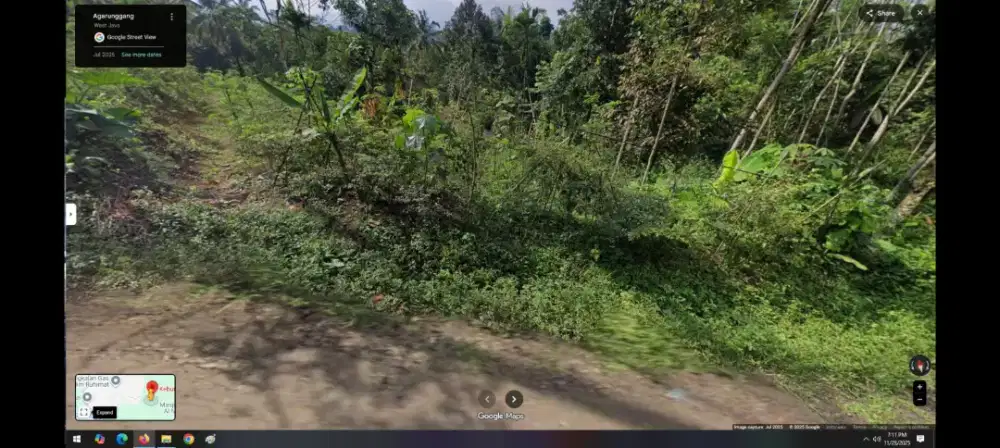 Tanah darat dijual cepat NEGO luas 4575m², perantara 3%, pinggir jalan