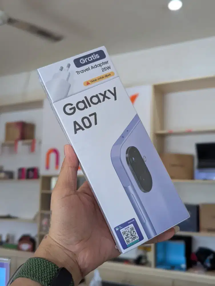 Samsung A07 ram 4/128 New Sein