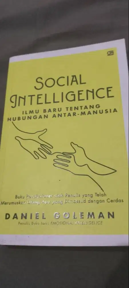 DIJUAL! Self Development Book Social Intelligence Daniel Goleman