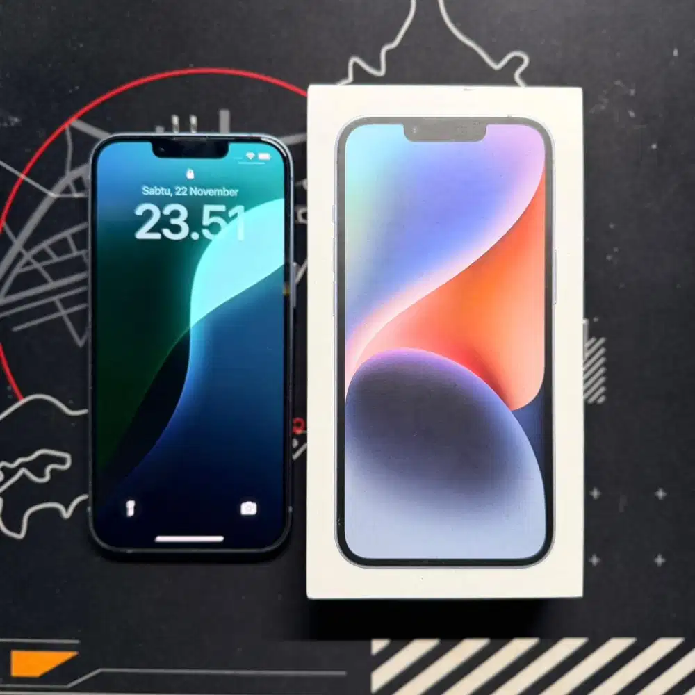 iPhone 14 ex iBox 128 Gb Blue Fullset PA/A