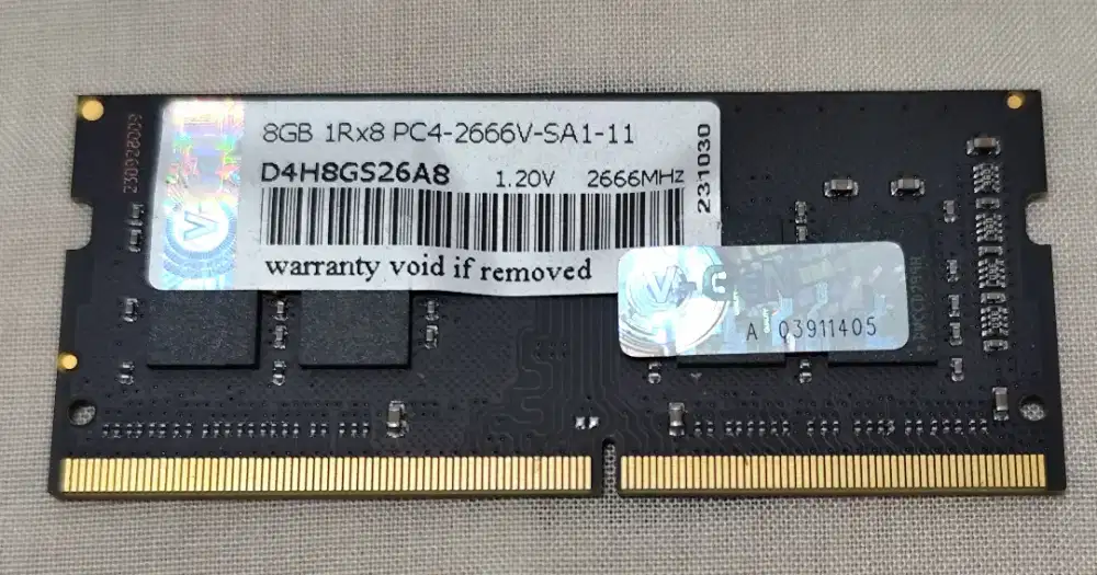 Sodim DDR4 8GB VGEN*Nego*