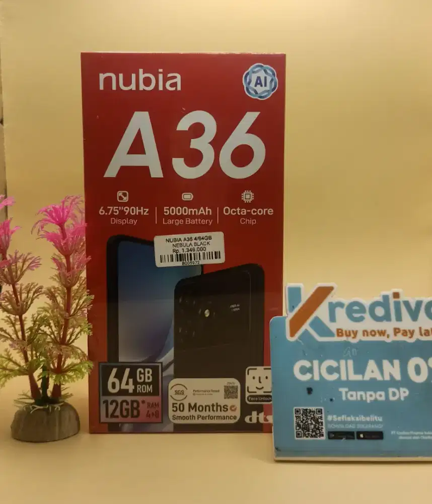 NUBIA A36 RAM 12GB