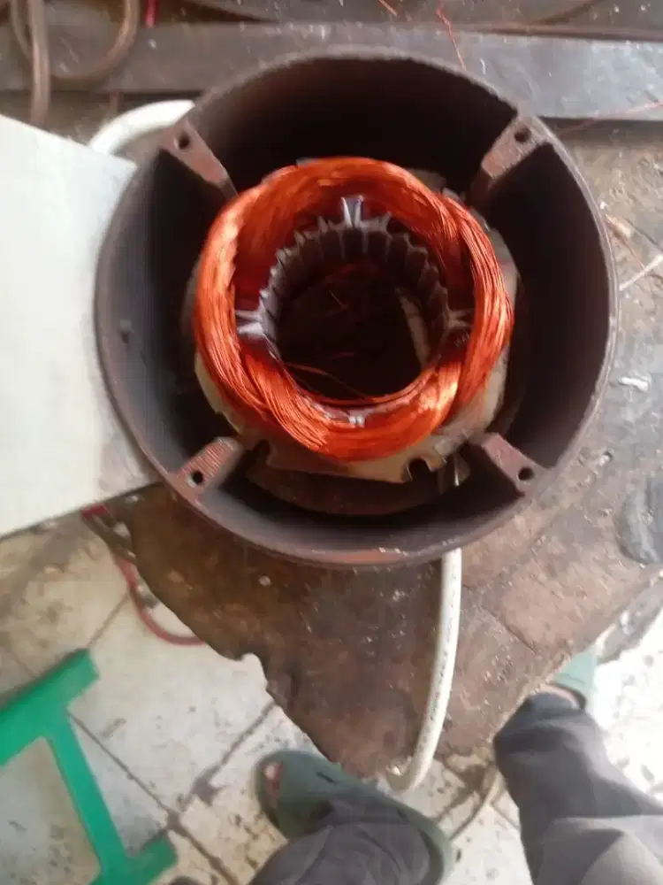 Gulung dinamo 1 dan 3 phase