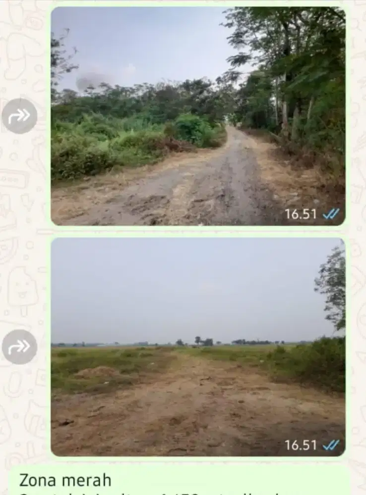 Jual Tanah Zona Merah di Pandeyan Sukoharjo