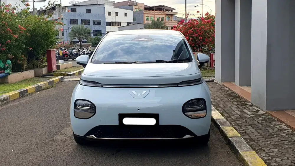 Km10rb wuling cloud ev pro 2024 pakai 2025 biru pajak panjang