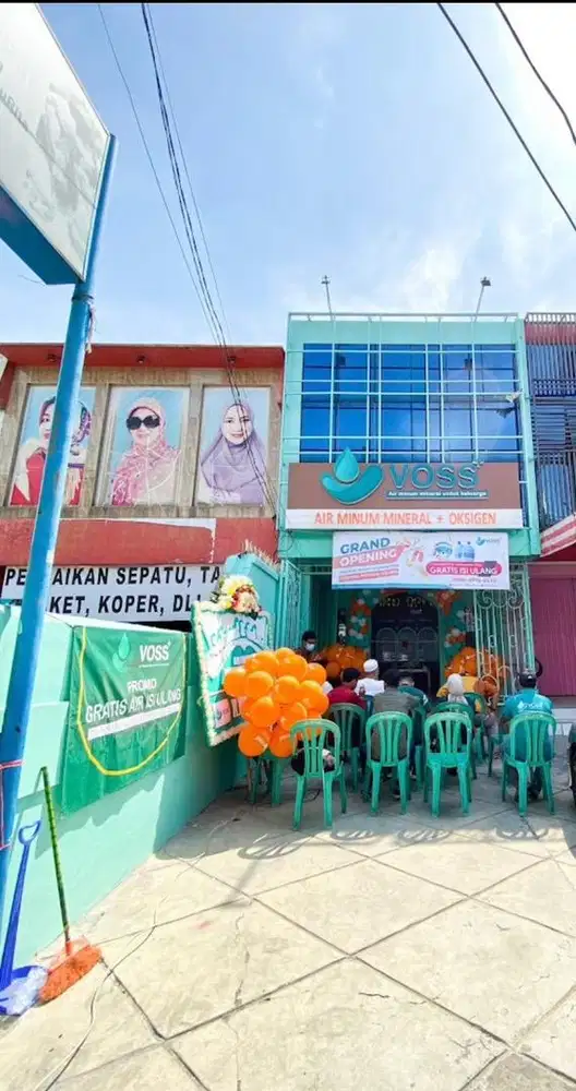 Dijual Take Over Depot Air VOSS – Bonus Pelanggan &amp; Peralatan Lengkap