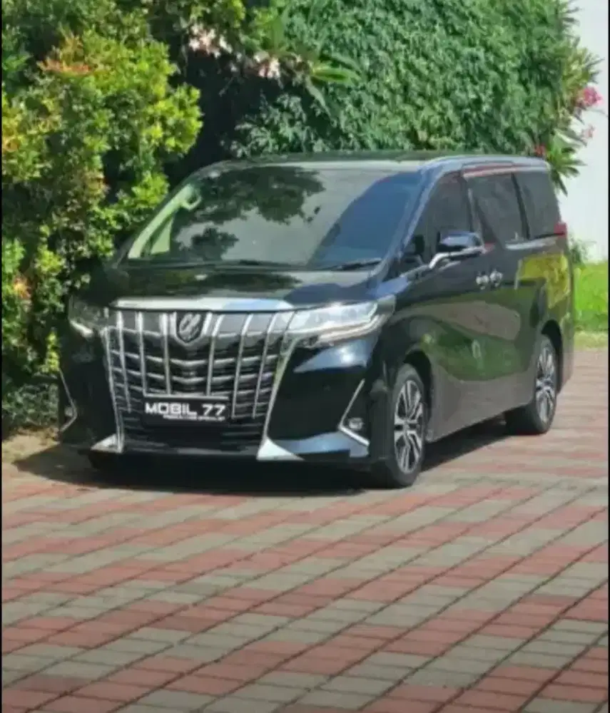 Toyota Alphard G Atpm TSS Tahun 2022