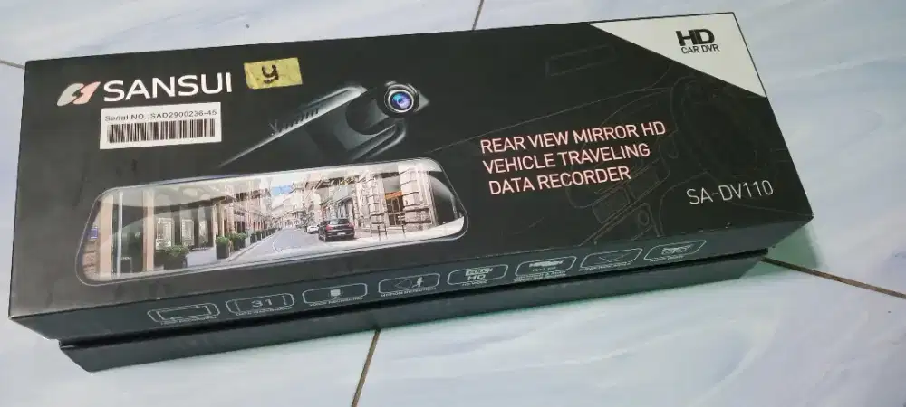 Dasbor camera mobil bekas merk SANSUI