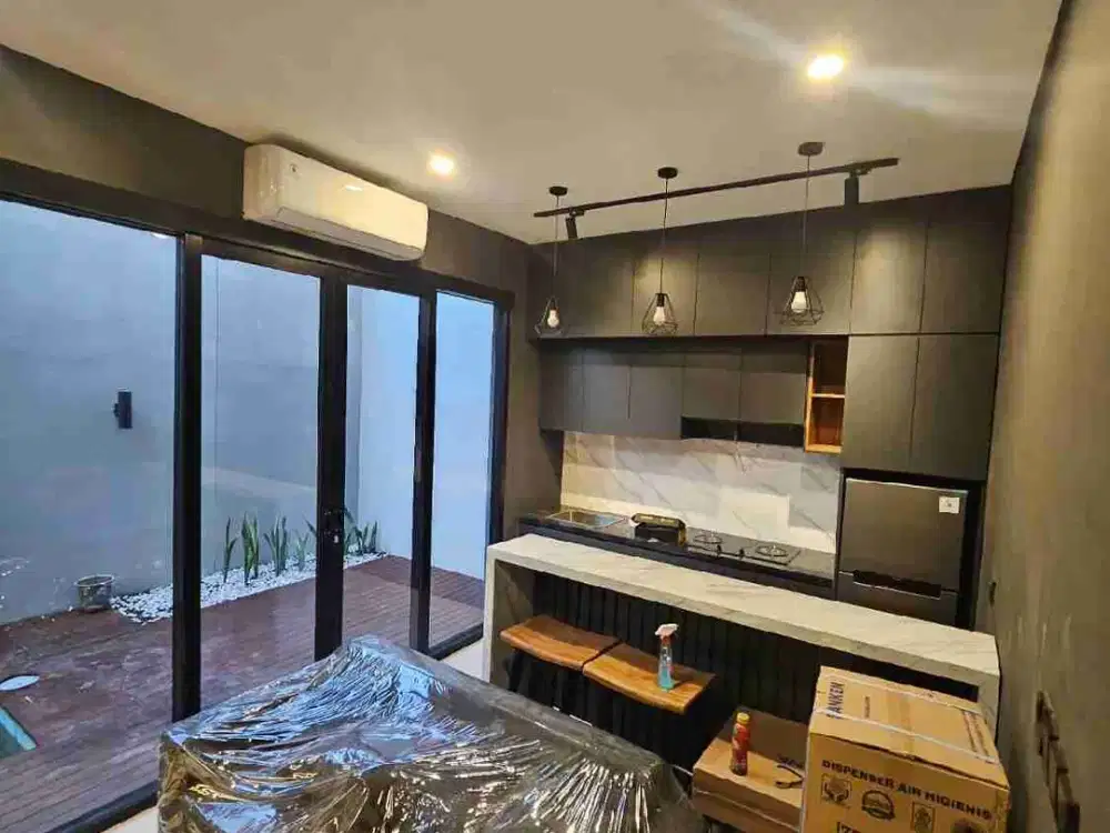 brand new villa fully furnished Dekat Canggu SHM lingkungan tenang