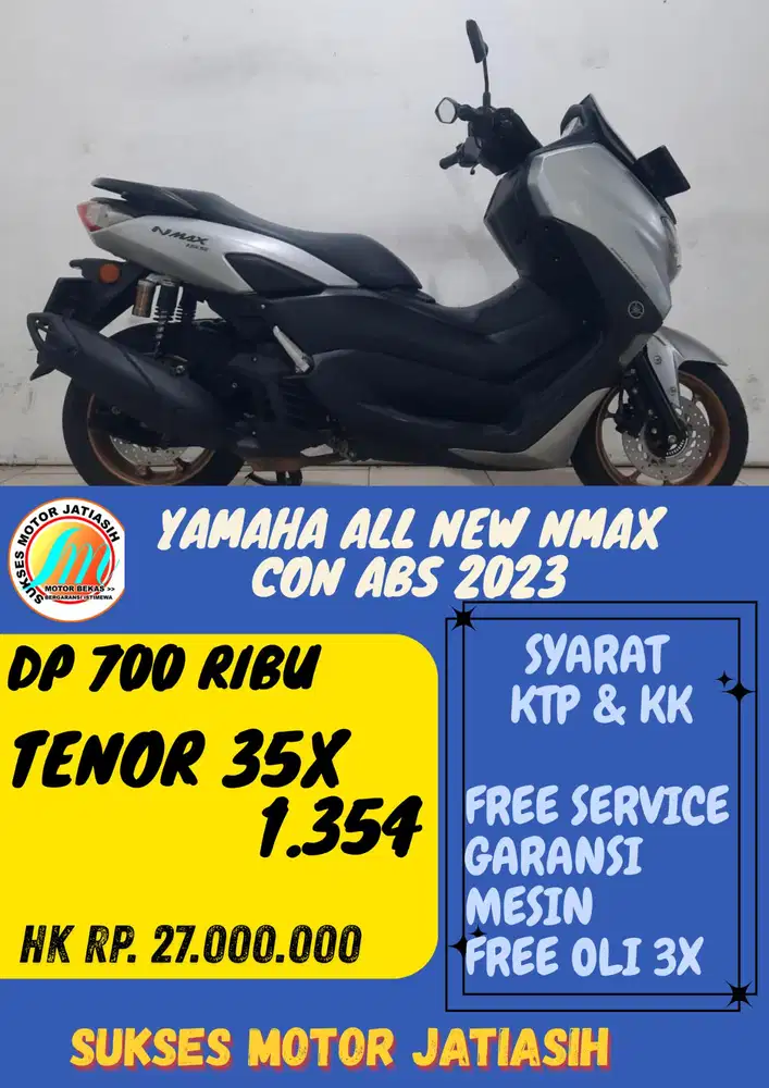 DP MURAH YAMAHA ALL NEW NMAX CON ABS 2023 DP 700 RIBU BISA CASH/KREDIT