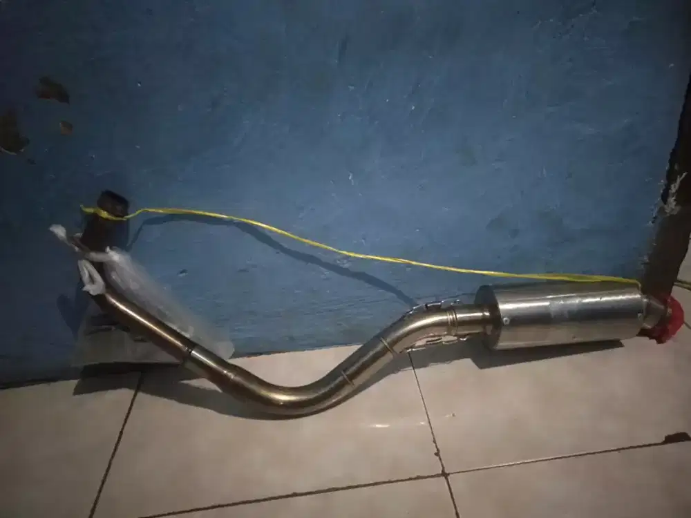 knalpot racing stanleis crhome