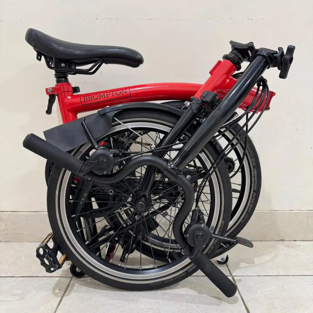 BROMPTON M6L RED ROCKET BLACK EDITION 2019 - ISTIMEWA