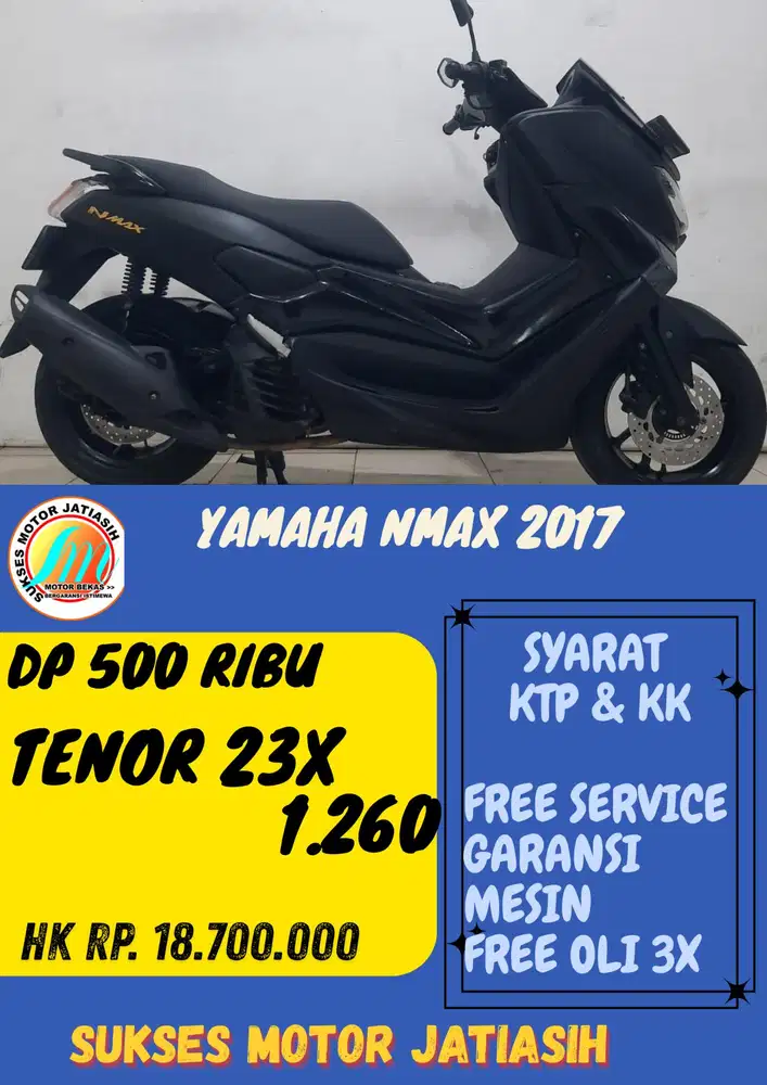 DP MURAH YAMAHA NMAX 2017 DP 500 RIBU BISA CASH/KREDIT