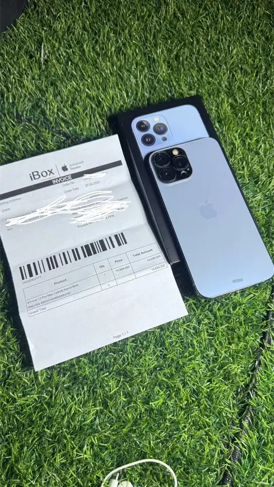 *Forsale Iphone 13-Promax Sierra Blue*