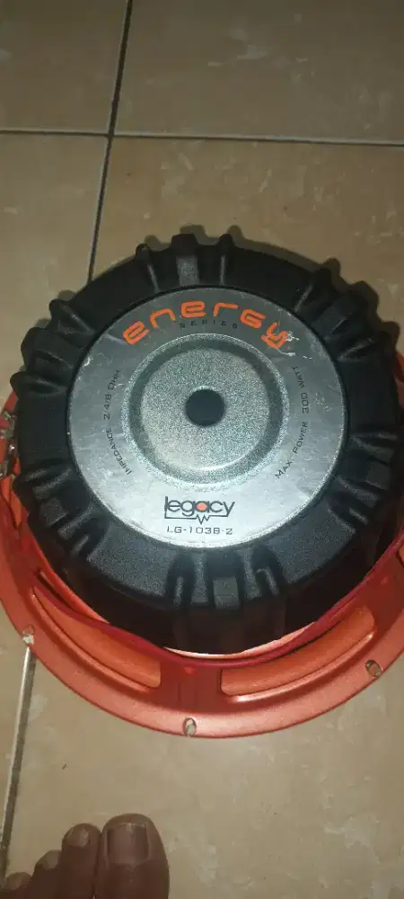 Speaker subwoofer legacy 10