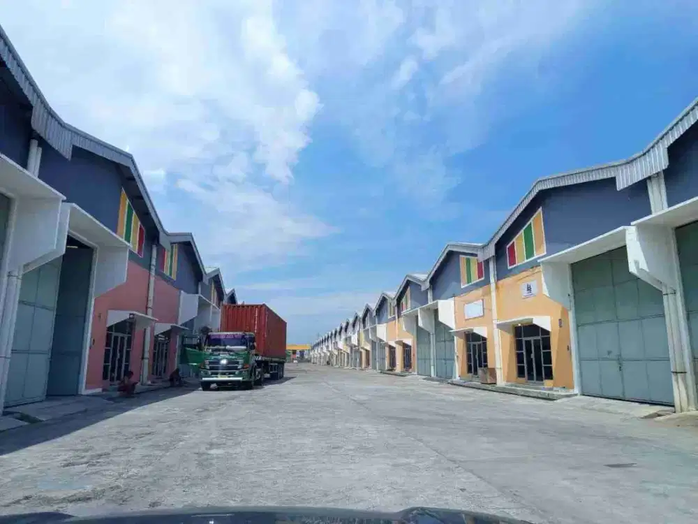 JUAL GUDANG BUMI BENOWO BAGUS AKSES CONTAINER COR KUAT LUAS 300 HGB BS KPG