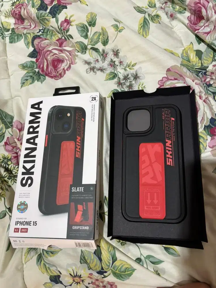 Case skinarma slate orange iphone 15