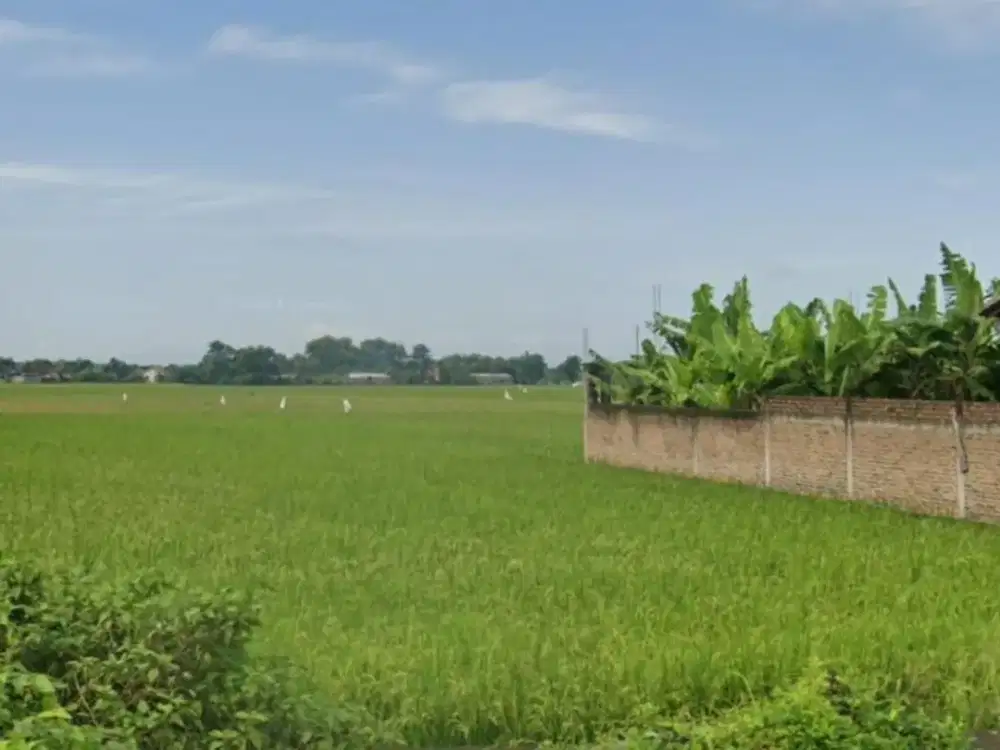 Dijual Lahan Zona Industri Lokasi Masaran,Sragen Luas 3,7 Ha