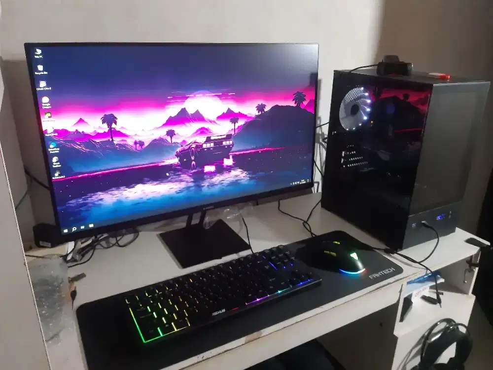 Komputer Core i5 vga GTX 1050 dan Monitor Xiaomi A27i