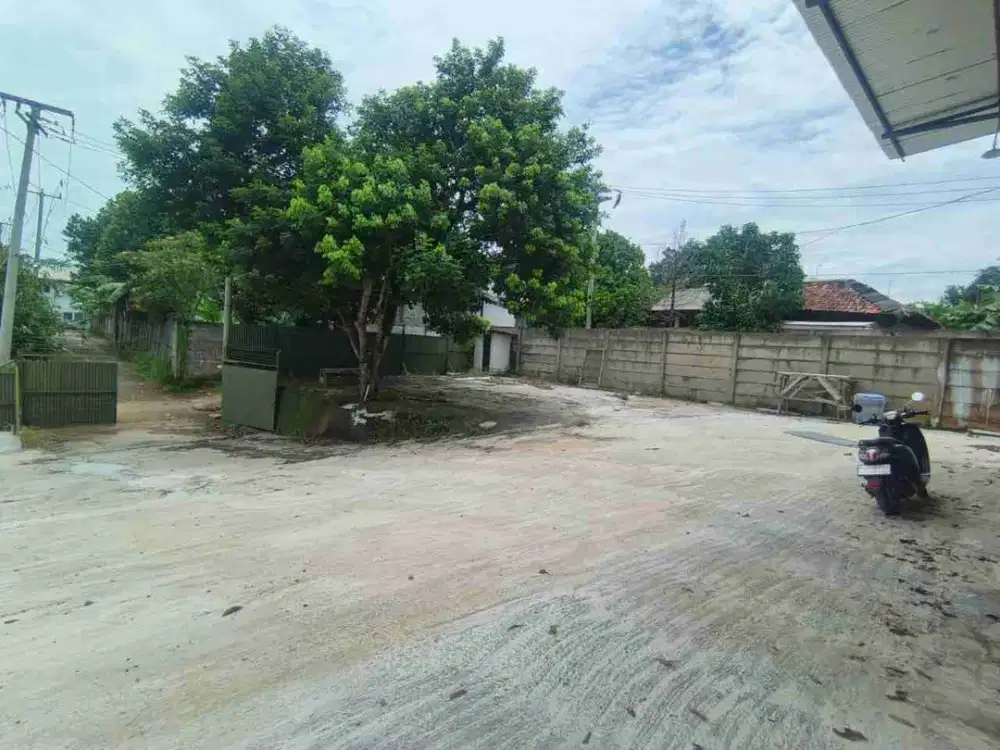 Disewakan 1 unit Gudang akses 40ft dalam Kawasan di Cileungsi Jonggol