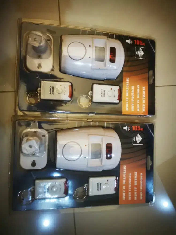 Emastiff alarm anti maling infrared PIR sensor gerak YL105 2pcs baru