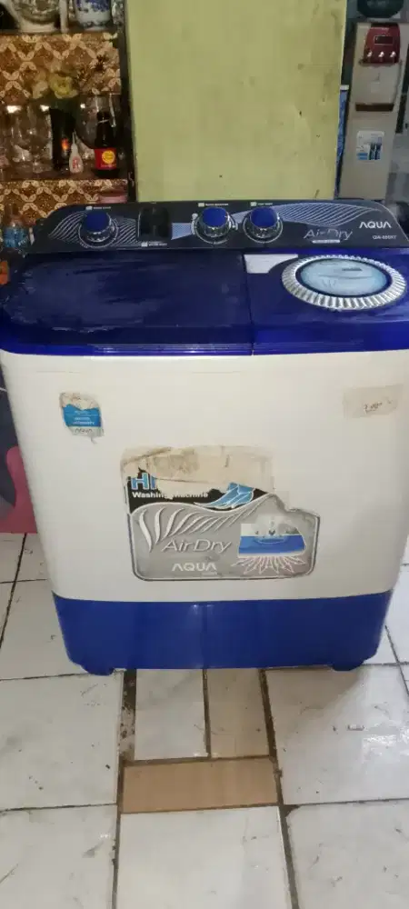 Mesin cuci bekas 2 tabung