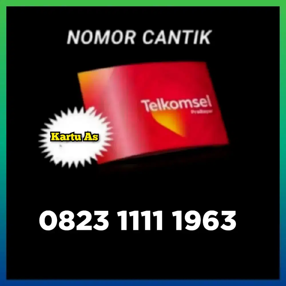 Nomor cantik simpati Telkomsel seri tahun