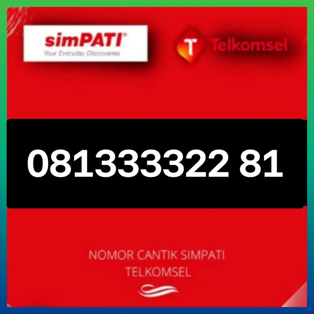 Nomor cantik simpati Telkomsel super 11 digit