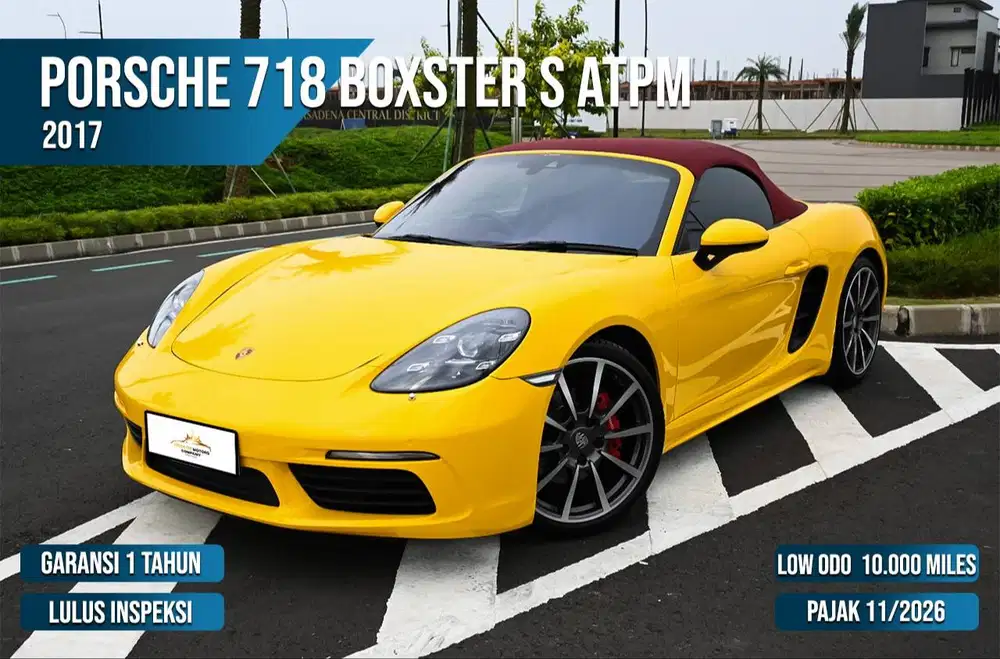 Hot Deals Nego Special (Porsche 718 Boxster S ATPM 2017)