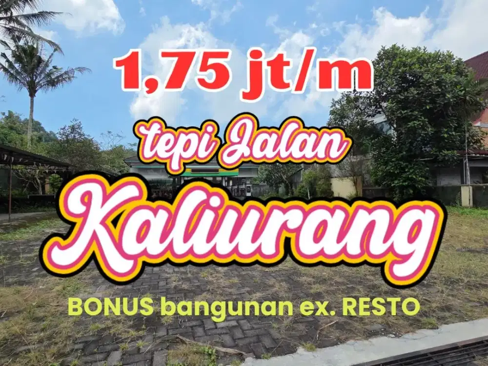 Tepi jalan Kaliurang di bawah harga Pasar