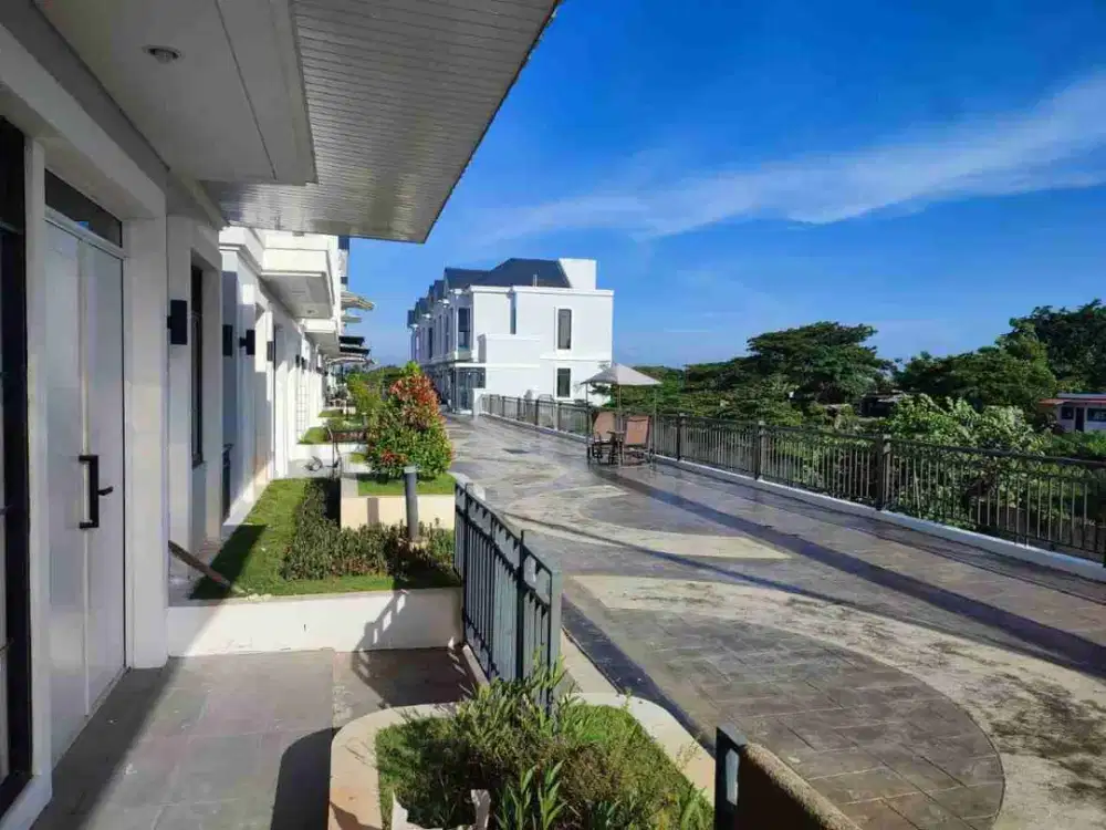 dijual rugi rumah 3 lantai furnish murah cakep kokoh siao huni