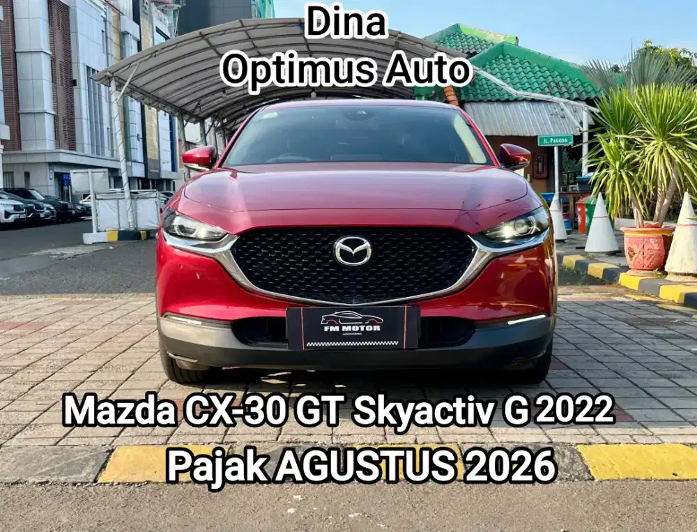 Mazda CX-30 Grand Touring Skyactiv G 2022 Automatic 2.0 Pajak Panjang