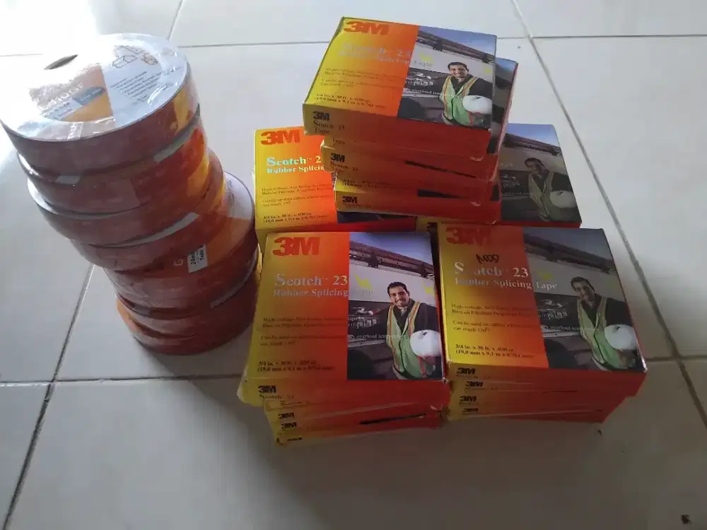 Rubber scotch 23/Double tape 3M