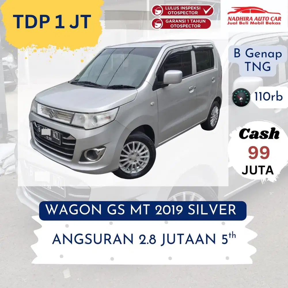 Promo Kredit DP 1 Juta Wagon GS MT 2019 Silver