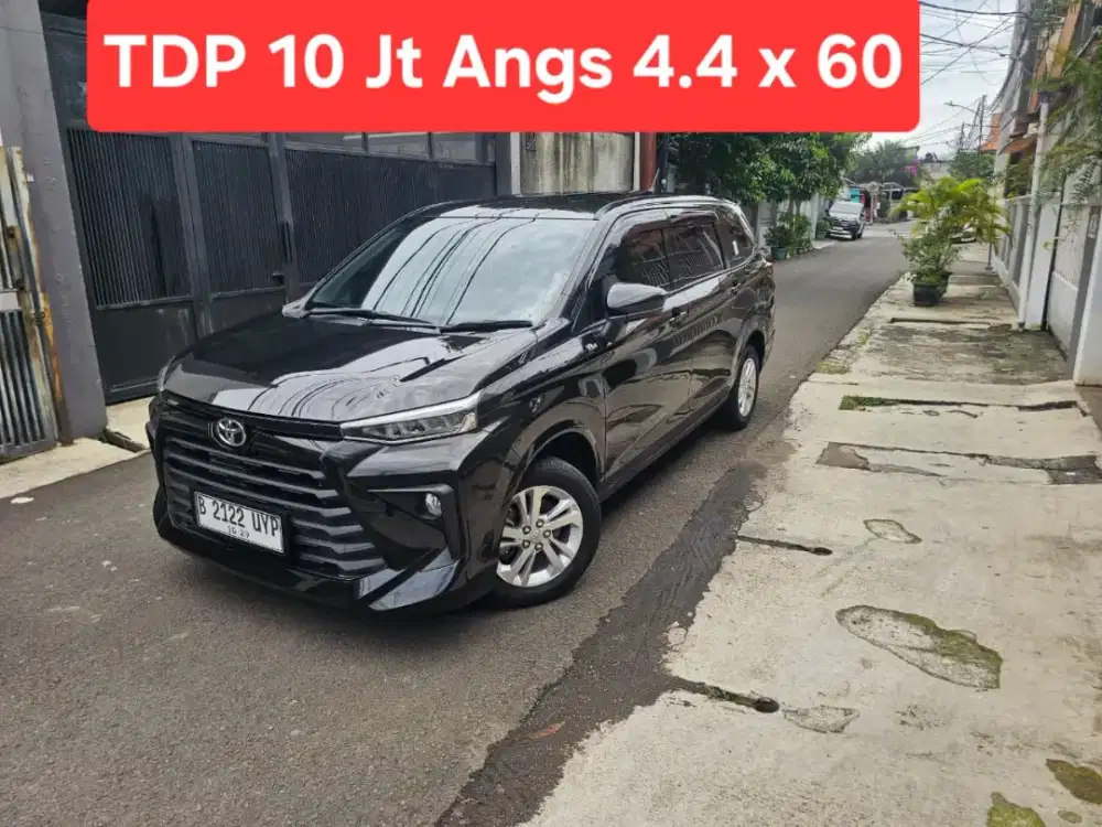 TDP 10 Jt Angs Termurah All New Avanza E 2024 Manual Hitam Low Km