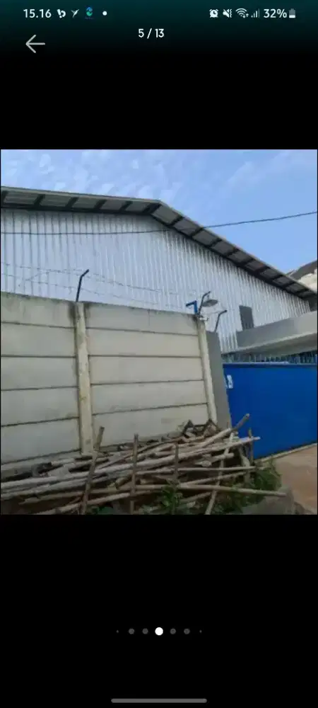 JUAL BU Gudang cocok buat PRODUKSI Makanan