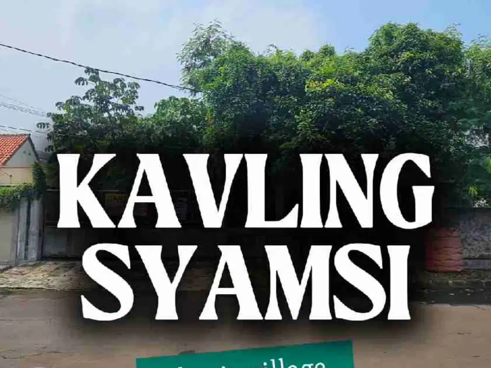 jarang ada Dijual kavling di Boulevard  raya nya villa ilhami islamic village