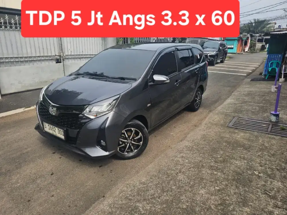TDP 5 Jt Angs Termurah Calya G 2023 Manual Abu Abu Low Km Like New