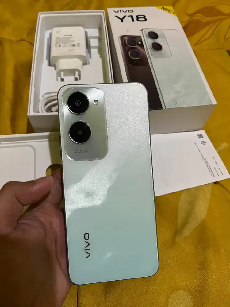 Vivo y18 pulset mlus kinclong 4/64