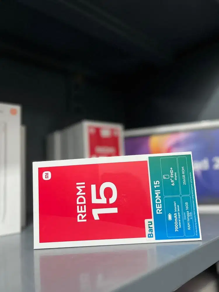PROMO NEW REDMI 15 GARANSI XIAOMI INDONESIA!! BISA KREDIT TANPA DP!!
