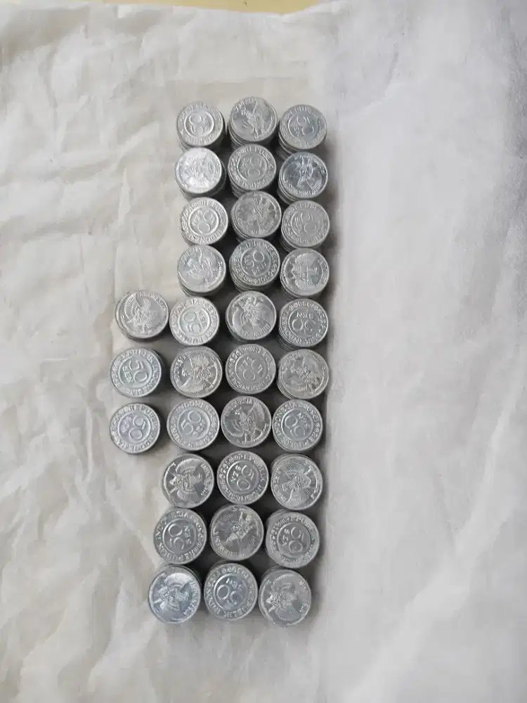 Koin logam 50 sen Republik Indonesia tahun 1958