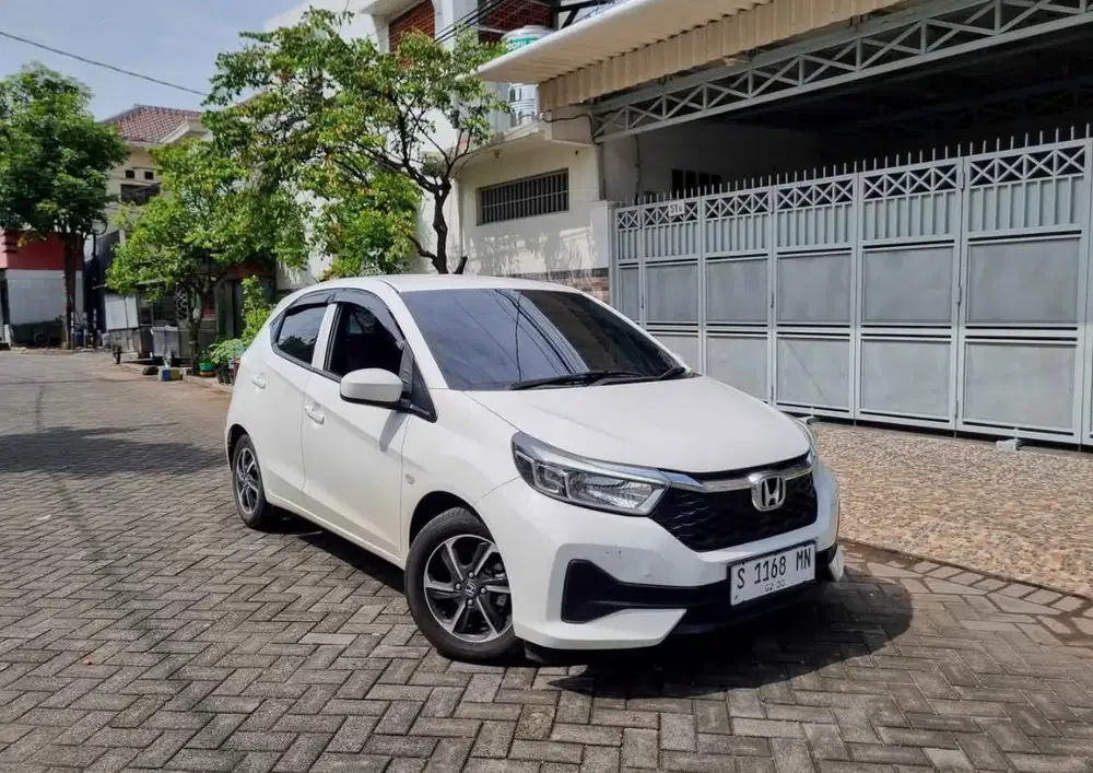 HONDA NEW BRIO 1.2 E MATIC 2024 PUTIH KILOMTER 6 RIBU ORIANN SURABAYA
