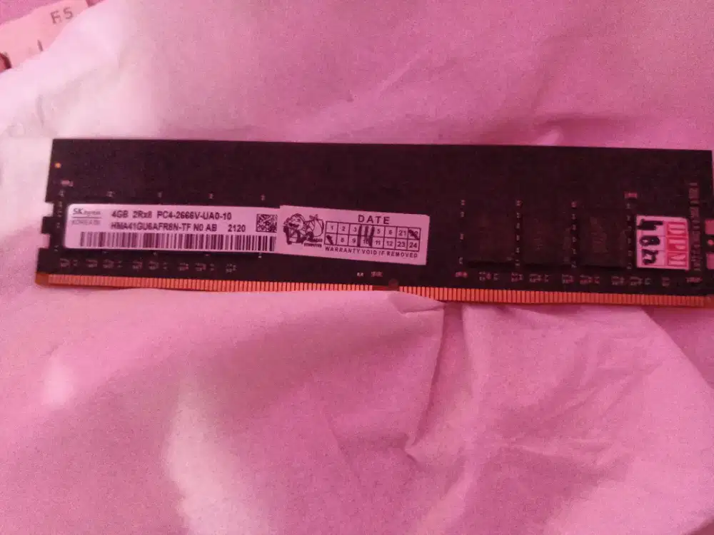 RAM DDR4 4GB 2666 SKhynix [bisa nego]