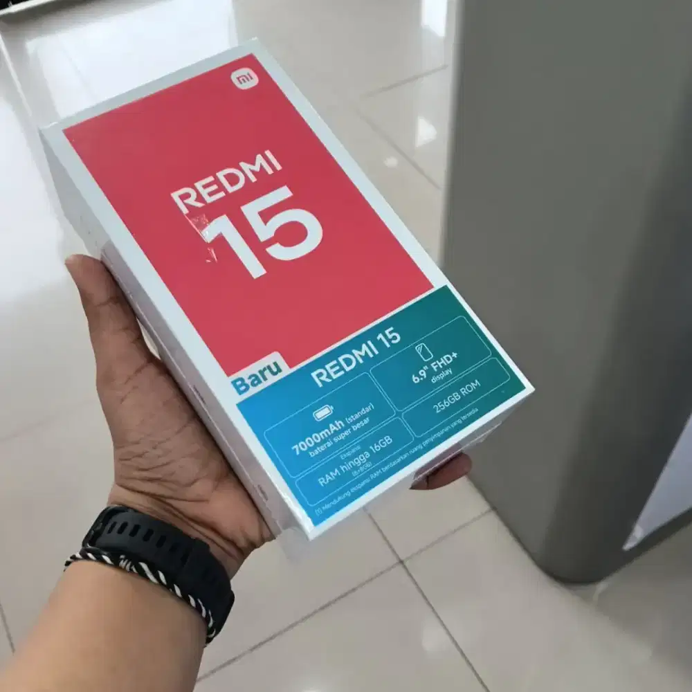 REDMI 15 NEW GARANSI RESMI